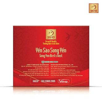 SONG YẾN - HỘP NƯỚC YẾN LOTUS NGUYÊN CHẤT 20% TỔ YẾN  (6 lọ x 70ml)