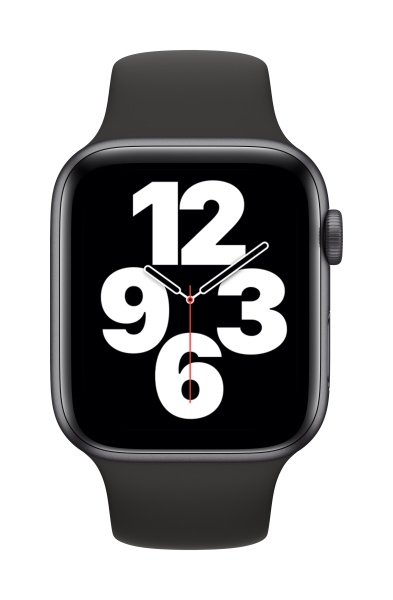 [NEW 2020] Đồng hồ thông minh Apple Watch SE 44mm (GPS) Vỏ Nhôm Xám, Dây Cao Su Đen (MYDT2VN/A) - Hàng chính hãng, mới 100%