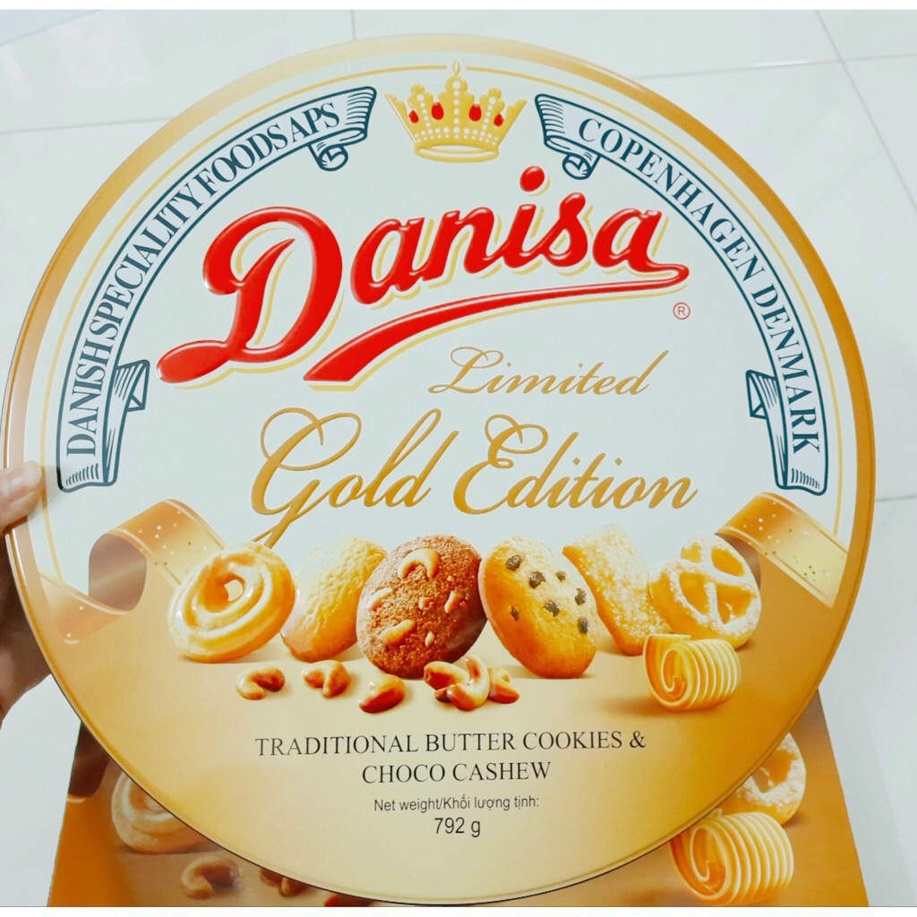 Bánh Quy Danisa Gold Edition 792G