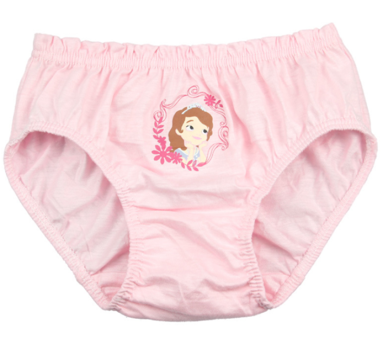 Nơi bán Hộp 5 quần lót trẻ em Hàn Quốc 100% vải cotton thoáng mát mẫu Công Chúa Sofia The First dành cho bé gái