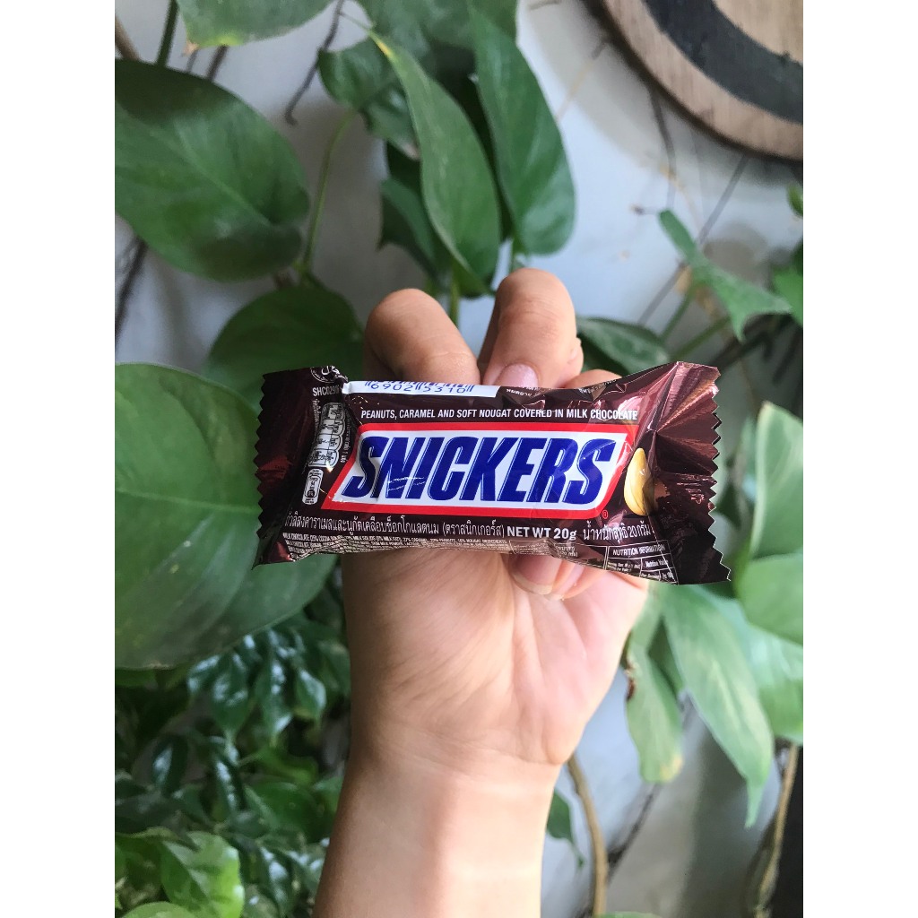 Kẹo Sôcôla Snickers Nhân Đậu Phộng Chocolate