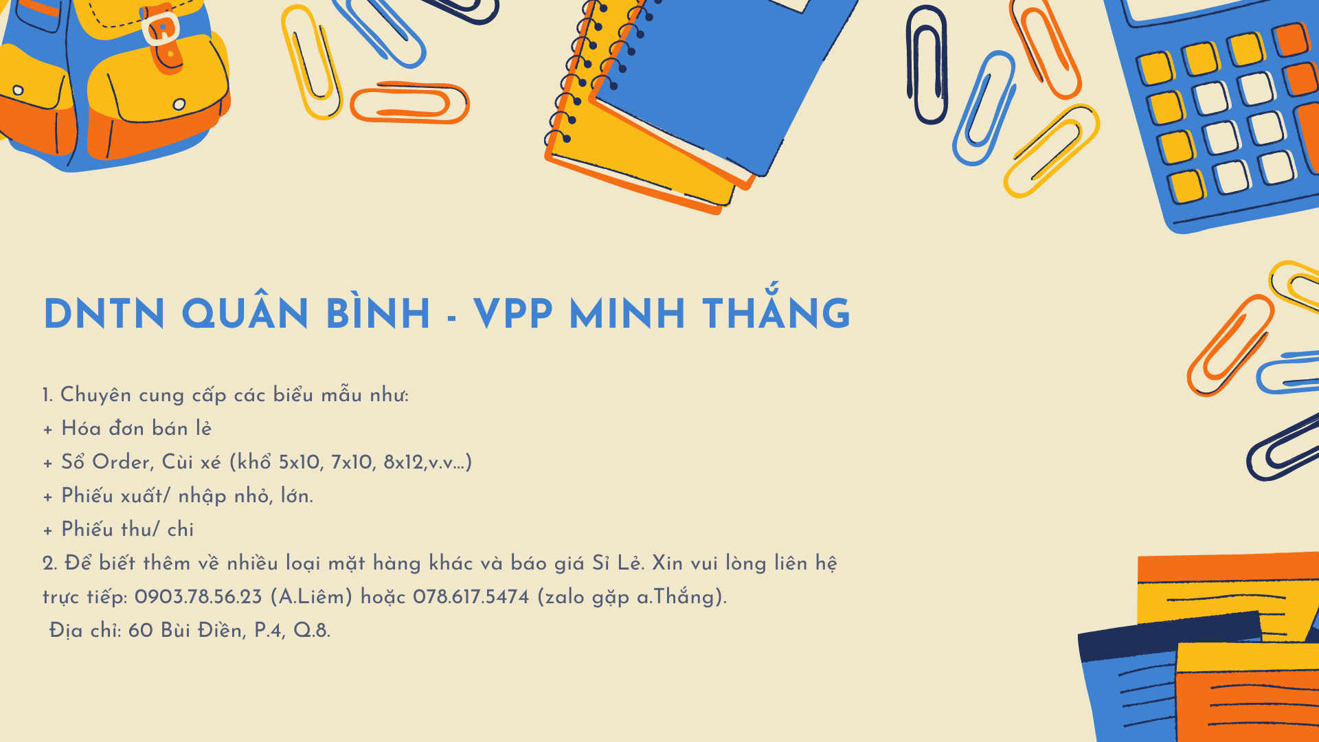 Hóa đơn bán lẻ 2 liên (Combo 10 quyển)