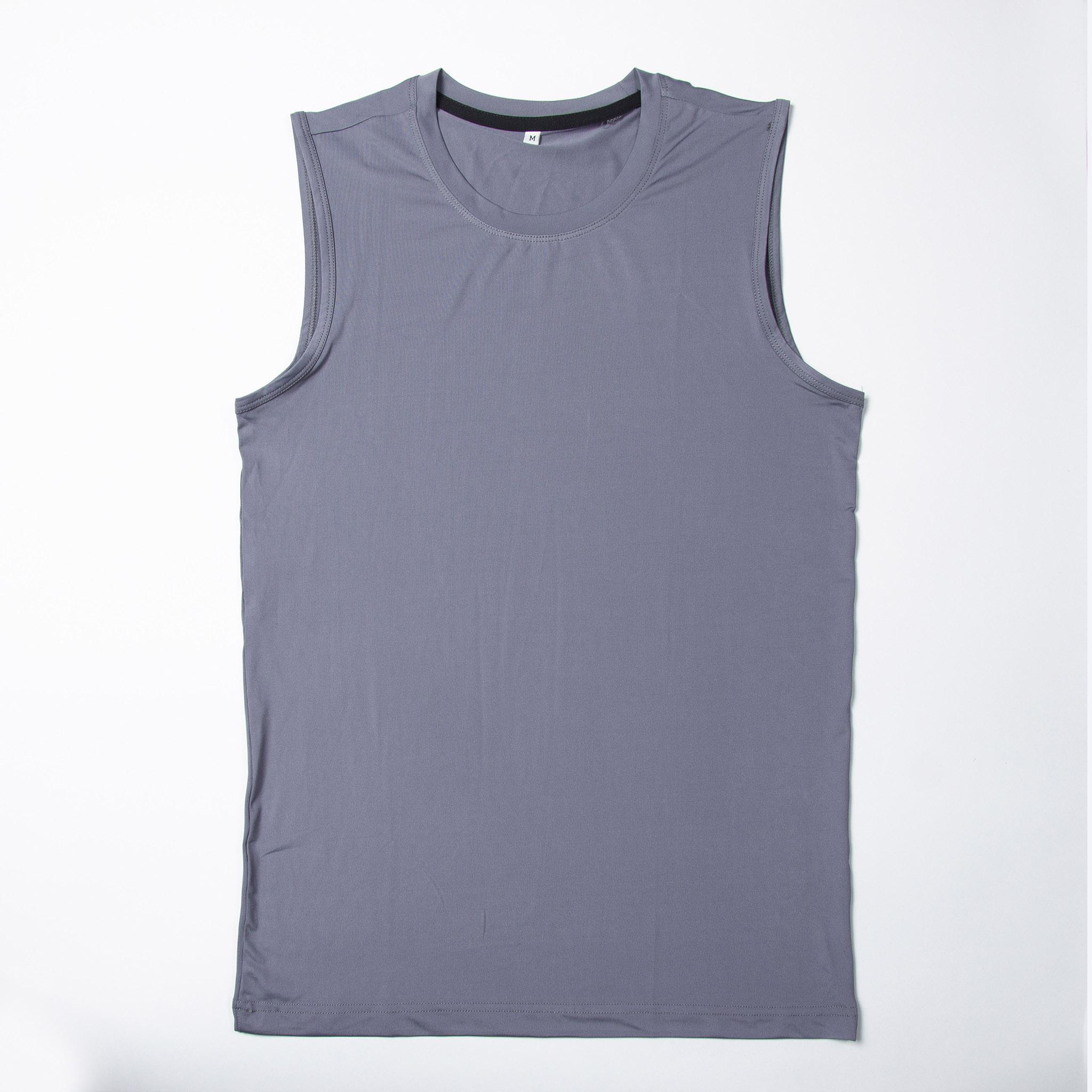 Áo Thun Ba Lỗ Trơn Nam Màu Xám BL113 (Tanktop Nam)