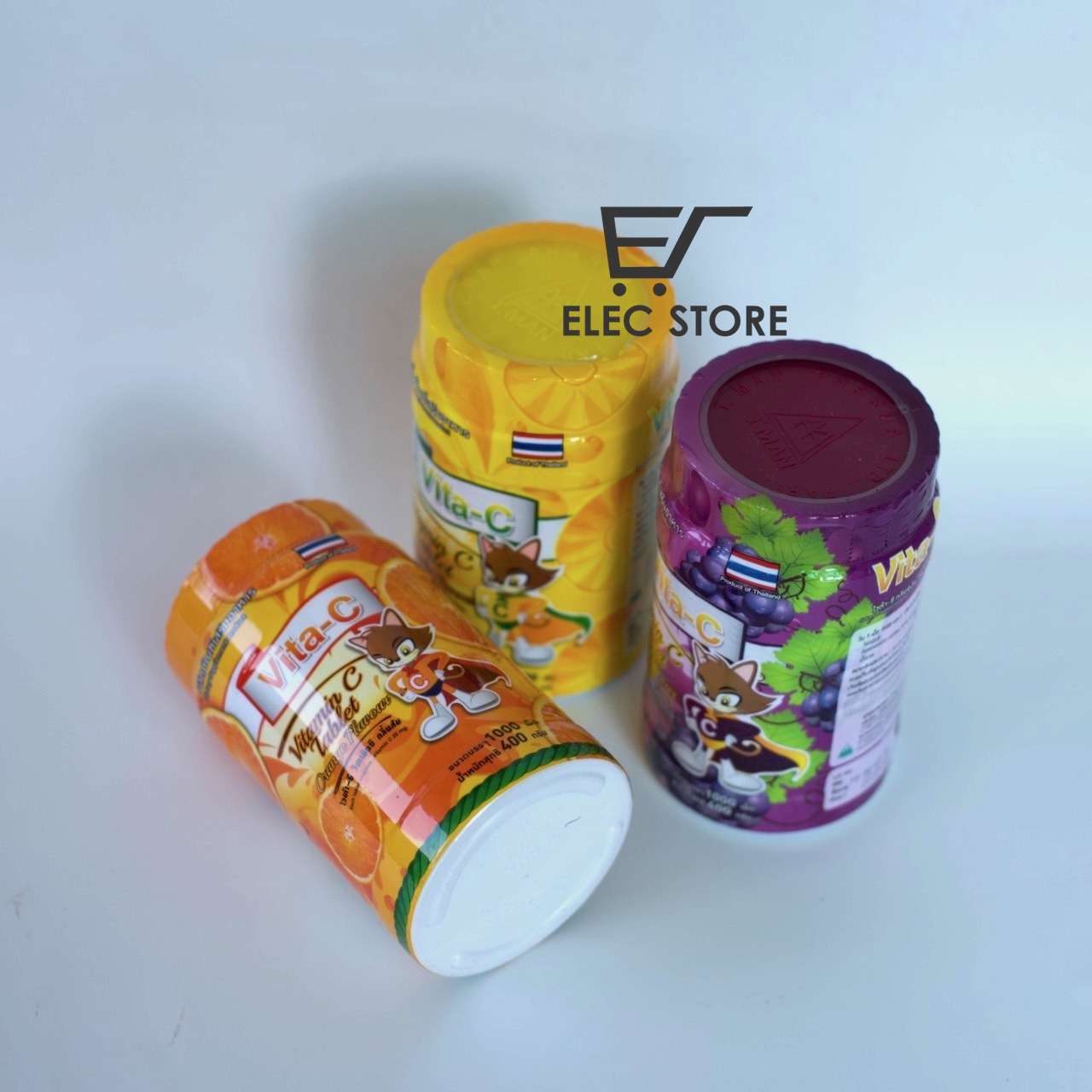 Hộp 1000 viên Vitamin C Thái Lan - Vị Dứa