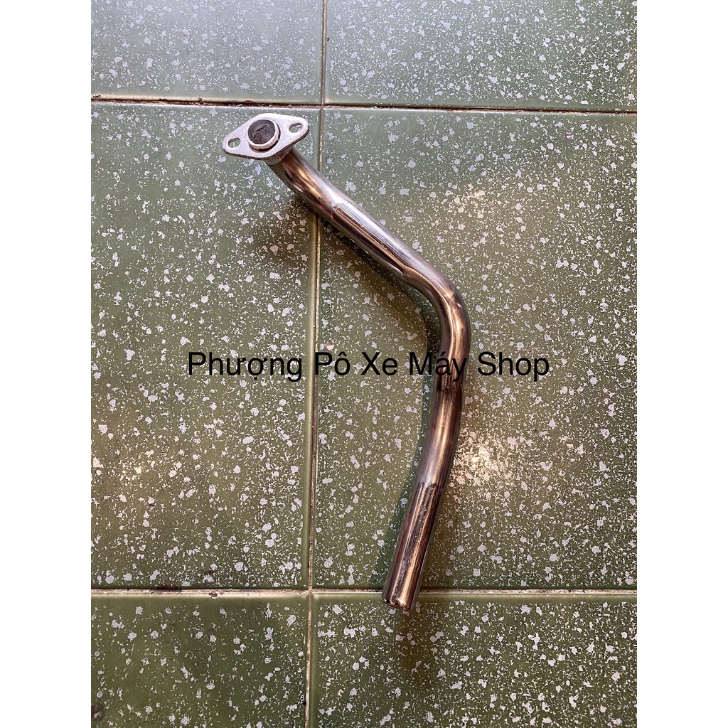 Cổ inox gắn pô zin pô độ cho attila 1 2 3 4/ shark /elizabeth xăng cơ