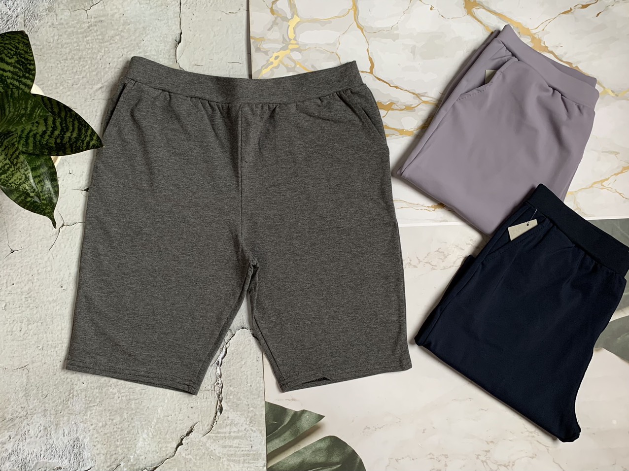 Quần short ngố nữ thun 4 chiều mềm mịn