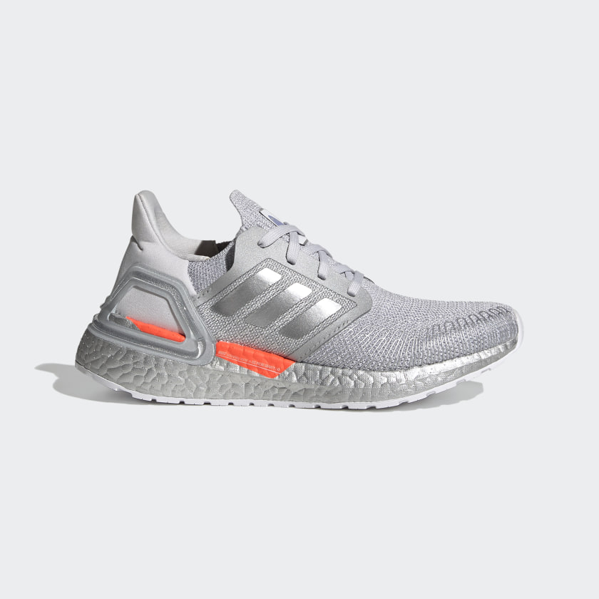 BÁO GIÁ GIÀY ADIDAS NỮ NMD CHÍNH HÃNG | Shopee Lazada Sendo Tiki mới nhất 28 Giày Sneaker Nữ Adidas Ultra Boost 20 X Nasa FZ2925 J "Silver" - Hàng Chính Hãng - Bounty Sneakers