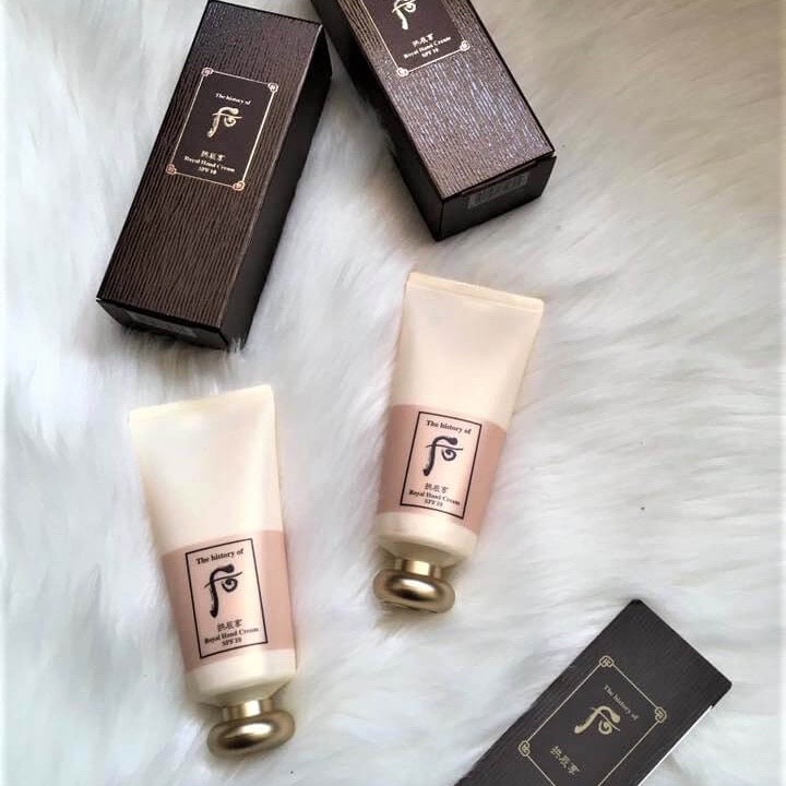 Kem dưỡng da tay Whoo Hand Cream SPF10