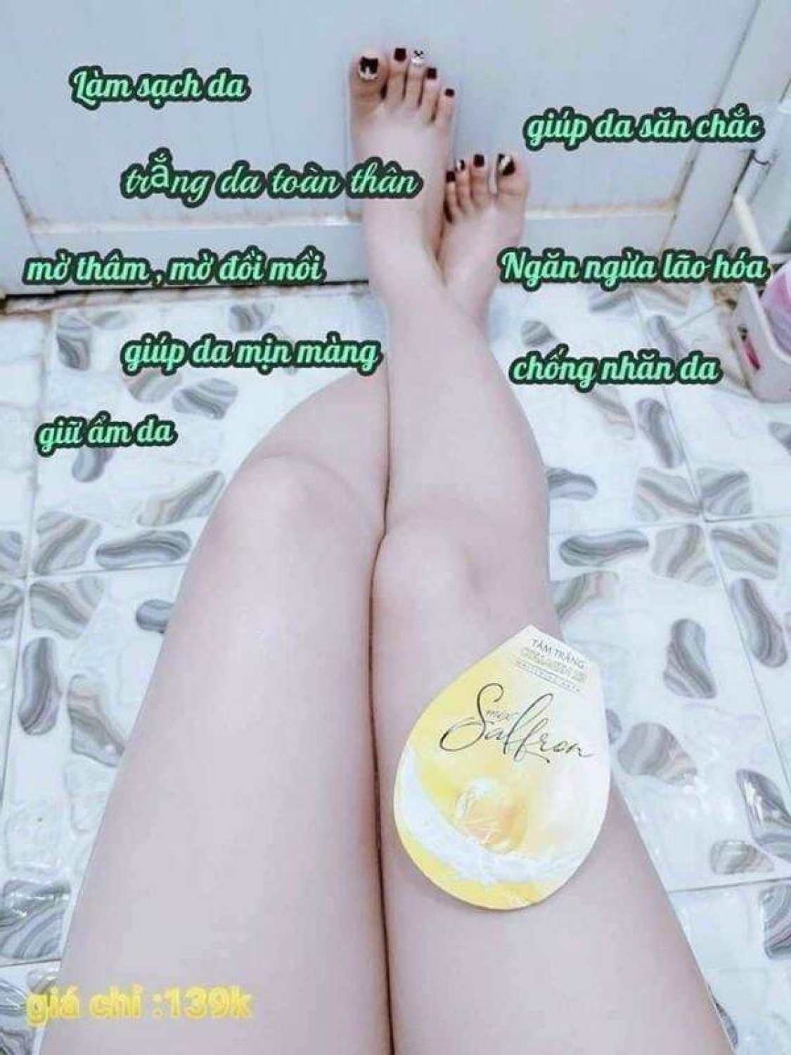 Tắm Trắng Collagen X3 Luxury Mix Saffron X3