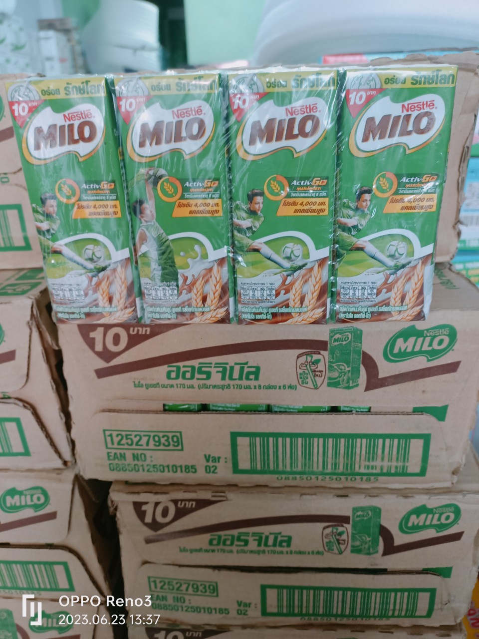 Sữa Milo Thái thùng 48 hộp 180ml