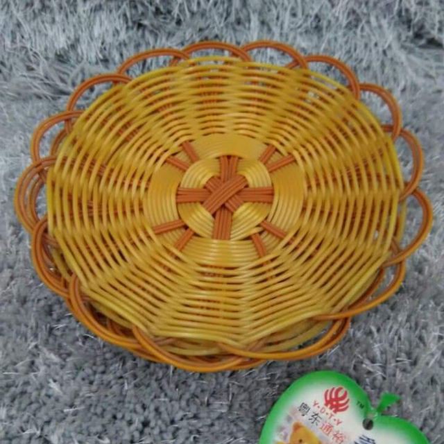 Giỏ Nhựa Giả Mây