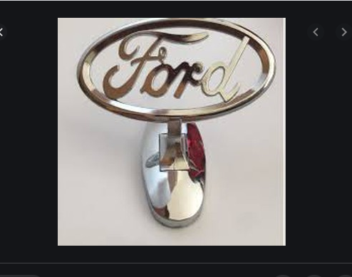 Logo thương hiệu gắn mui xe Ford cực đẹp