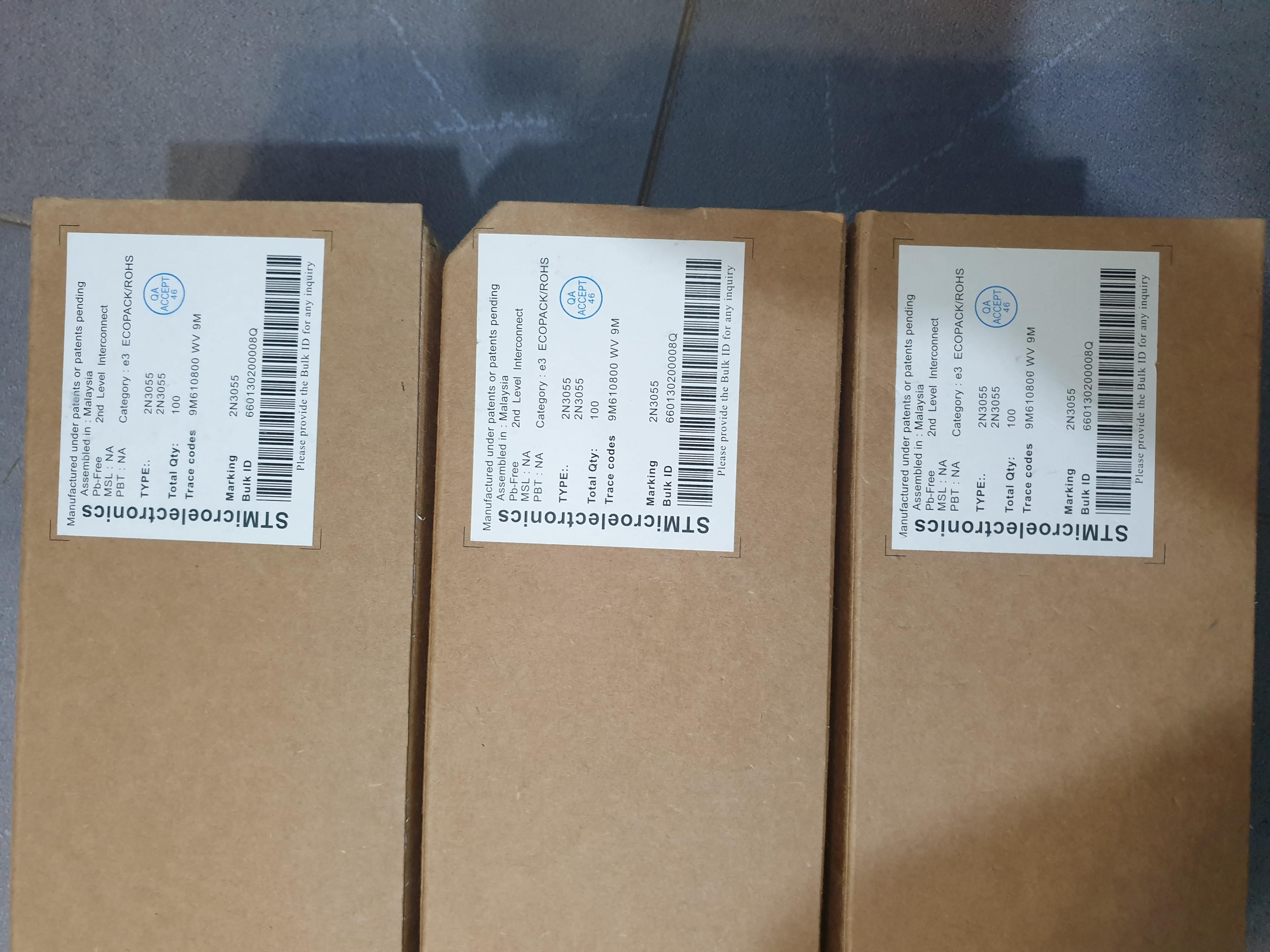 SÒ SẮT 2N3055 15A 60V 115W HÀNG MỚI