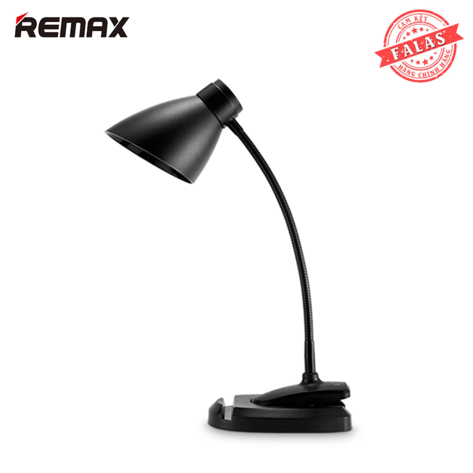 Đèn led cảm ứng kẹp bàn có giá đỡ điện thoại REMAX RT – E500 - FALAS