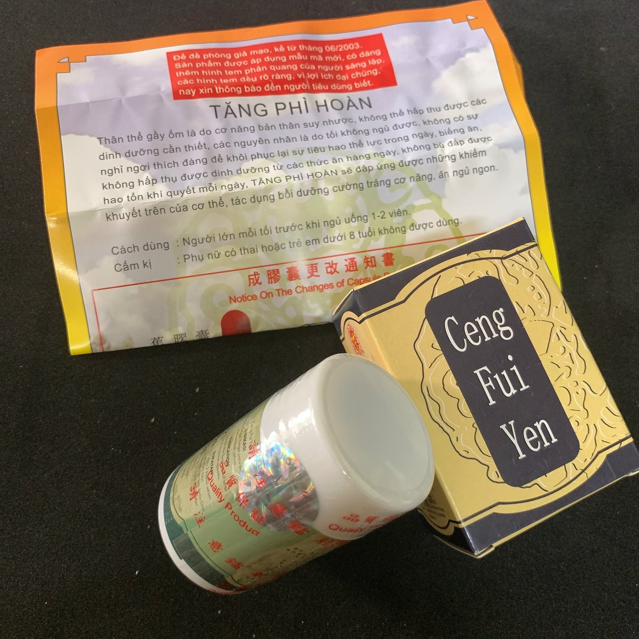 [check được mã vạch] BỔ HOÀN TĂNG PHÌ 30 VIÊN  (XỊN – TEM DẠ QUANG LOẠI 1) - HỖ TRỢ TĂNG CÂN