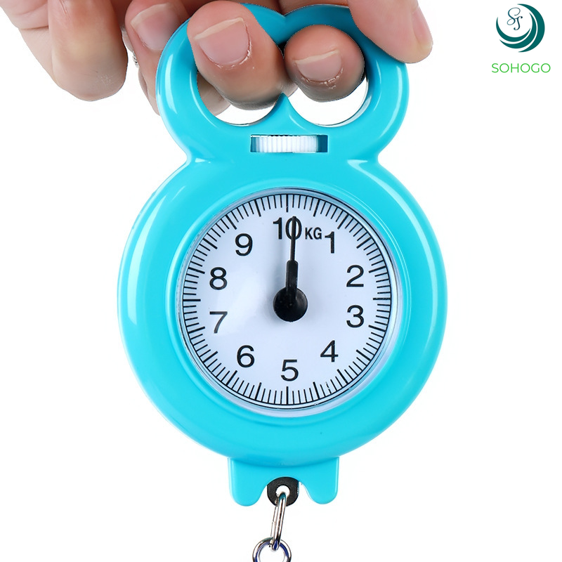 -Cân điện tử cầm tay mini, giao màu ngẫu nhiên- Cân nhà bếp, cân đi chợ tiện dụng 10kg