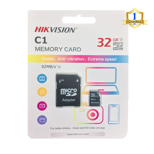 [HCM]Thẻ Nhớ Micro SD 32GB Cho Camera HIKVISION và EZVIZ