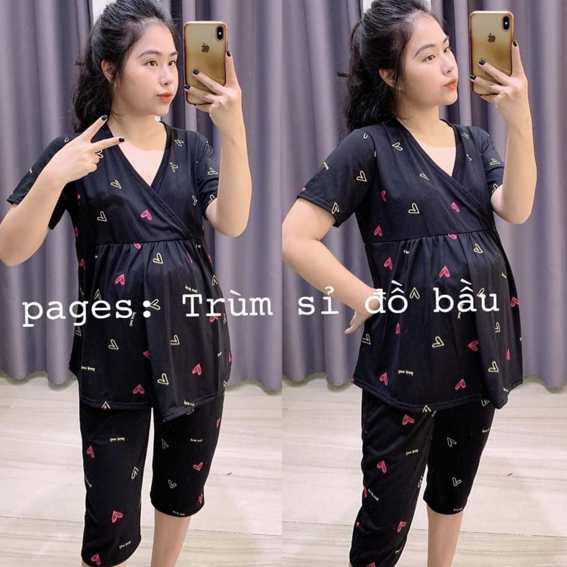 bộ đồ bầu lửng đẹp loại 1