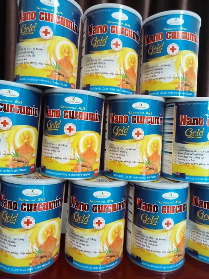 [Combo 4H 900gr] Sữa nghệ nano curcumin gold diamond
