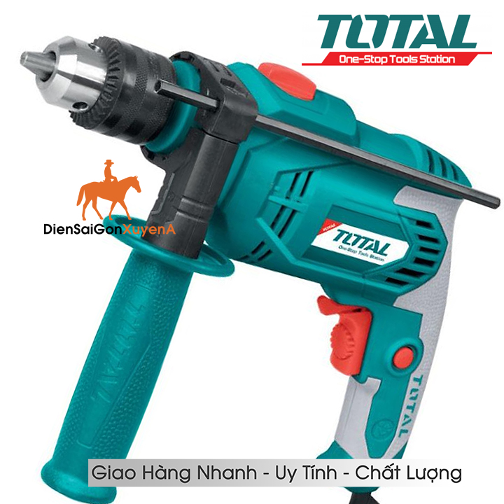Máy khoan động lực cầm tay 13mm 650W TOTAL TG106136E - Điện Sài Gòn Xuyên Á