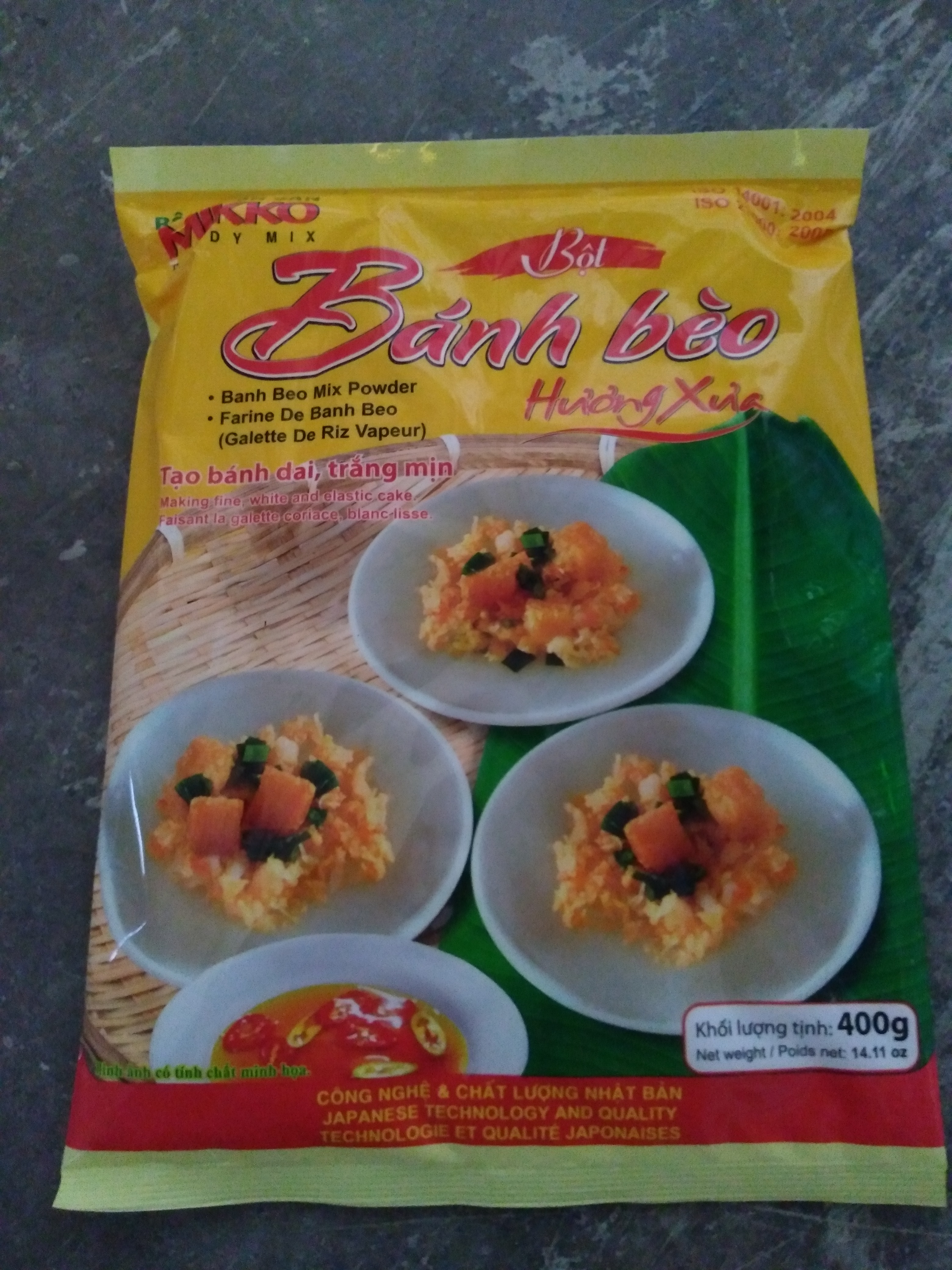 Bột bánh bèo Mikko hương xưa 400g