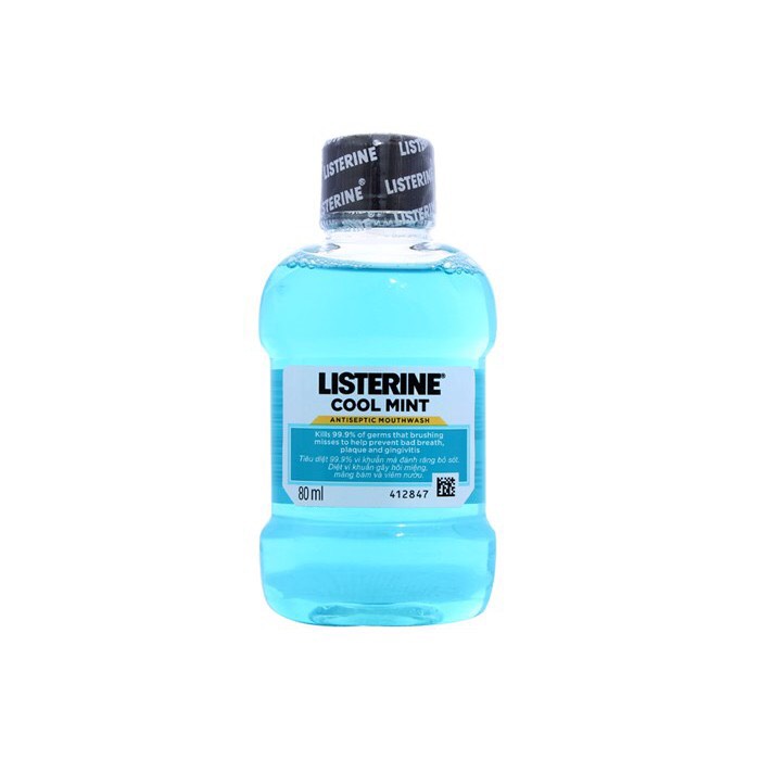 Nước súc miệng Listerine 80ml thái lan