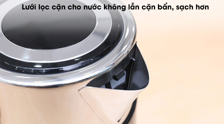 Bình siêu tốc Delites 1.7 lít ST17DB01 Đen