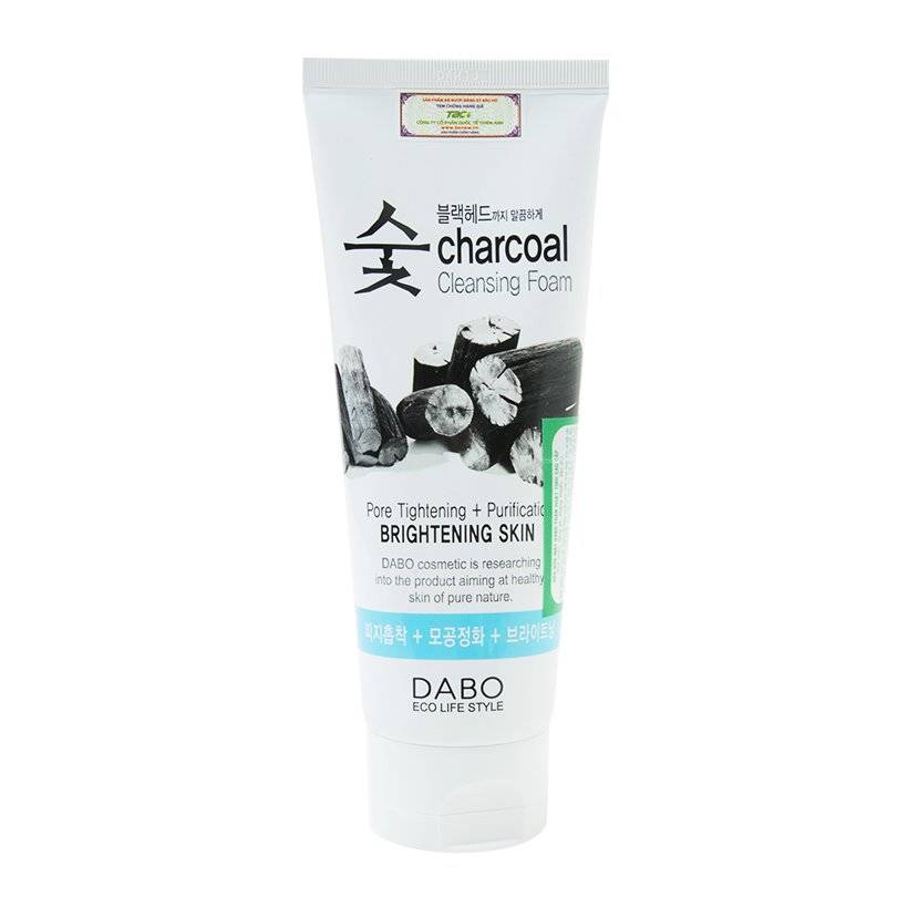 Sữa rửa mặt Dabo than hoạt tính cao cấp Hàn Quốc 150ml