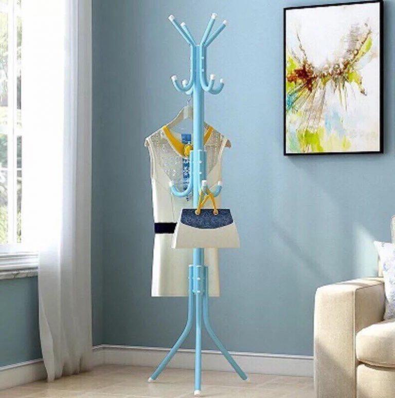 Cây treo quần áo, túi xách, mũ nón đa năng cho gia đình dễ dàng lắp đặt, tháo rời hoặc di chuyển cao 175cm, Giá kệ treo đồ đa năng cho gia đình, khách sạn,...