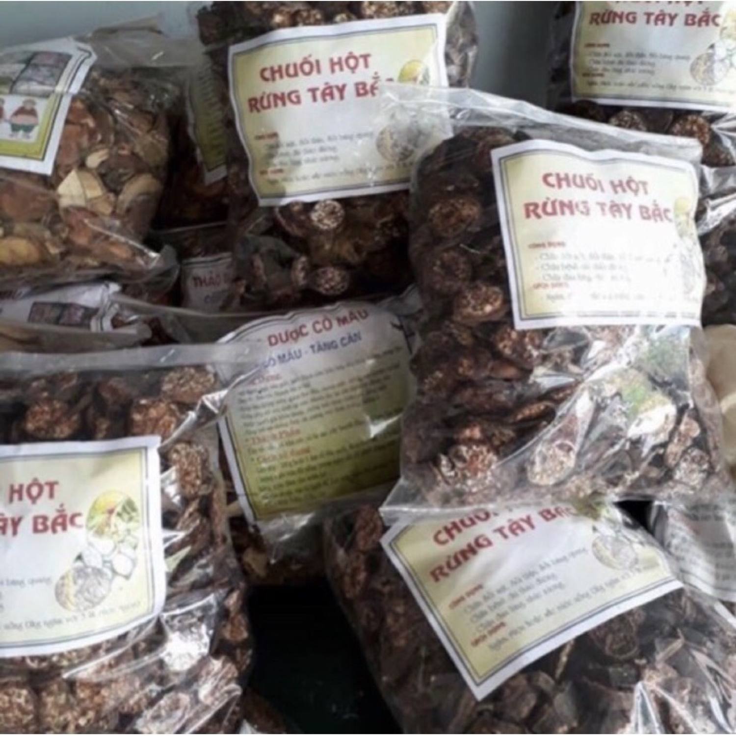 1kg Chuối hột rừng tây bắc hàng lᴏại 1