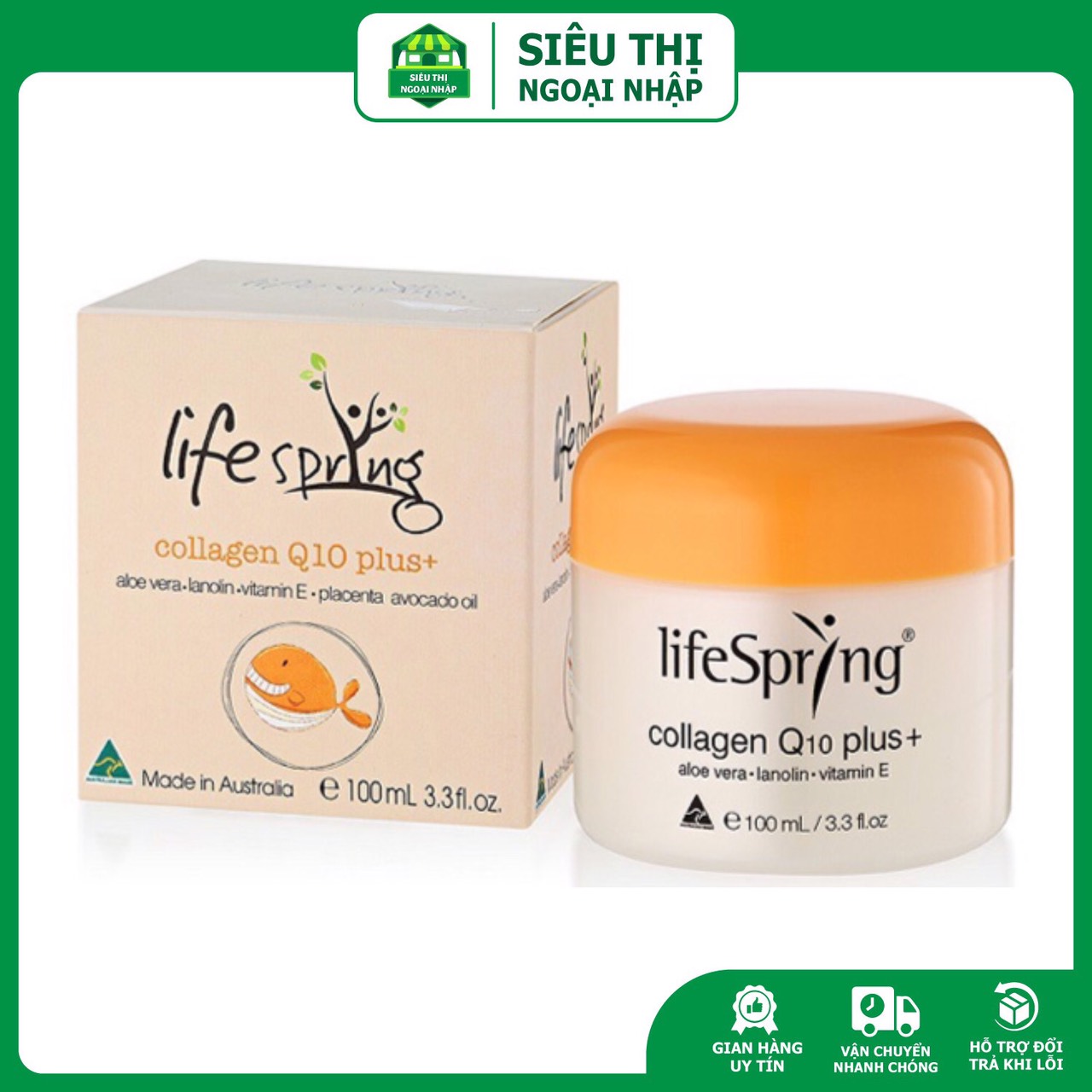 Kem nhau thai cừu Life spring