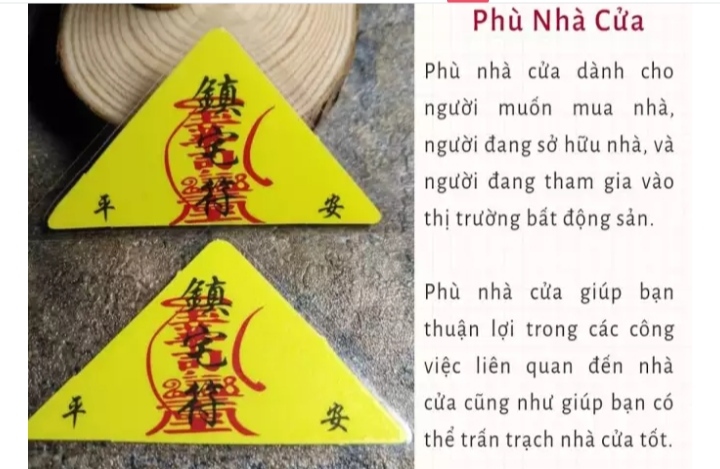 Linh phù Tam giác: Phù NHÀ CỬA