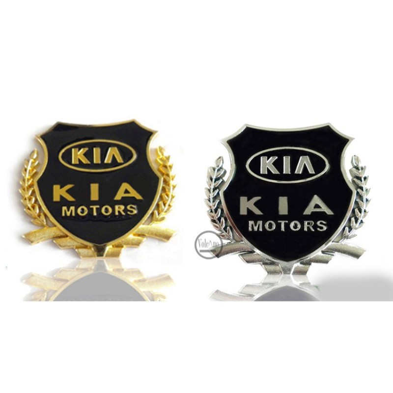 Logo Bông Lúa Đủ Thương Hiệu Xe Giá BỘ 2 CHIẾC Trang Trí Ô Tô Xe Máy