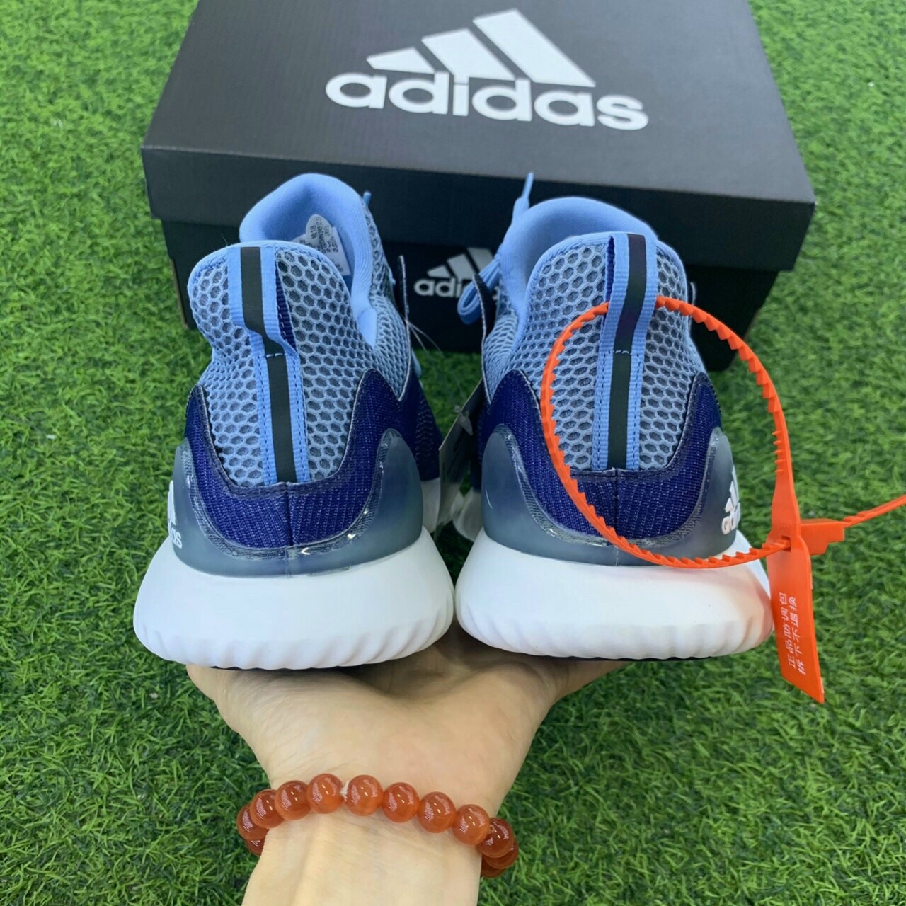 [HCM]Giày Alphabounce Beyond xanh bản đẹp Fullbox - Ann Shoes