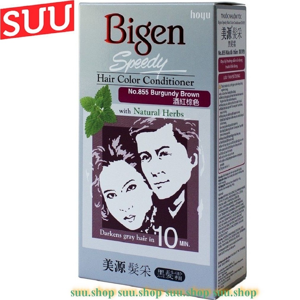 Thuốc Nhuộm Tóc Bigen phủ bạc Speedy Hair Color Conditioner