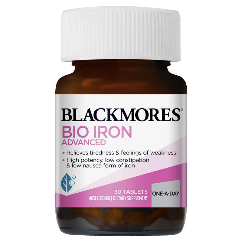 sắt Blackmores Bio Iron 30 viên