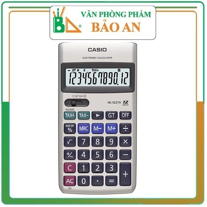 Máy tính casio hl122tv - văn phòng phẩm bảo an