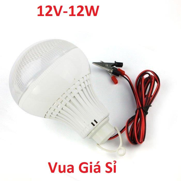 Bóng đèn led 12V - 12W dùng cho bình ắc quy 12V- Vua Giá Sỉ