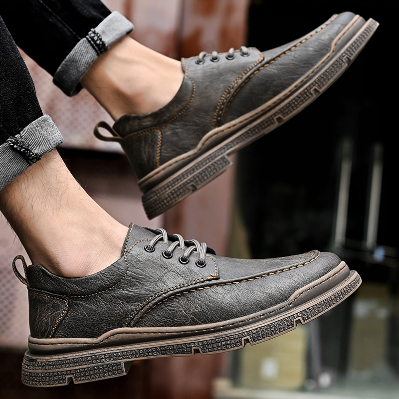 Giày Tây Da Lộn Nam Clarks_ - Durston Lace