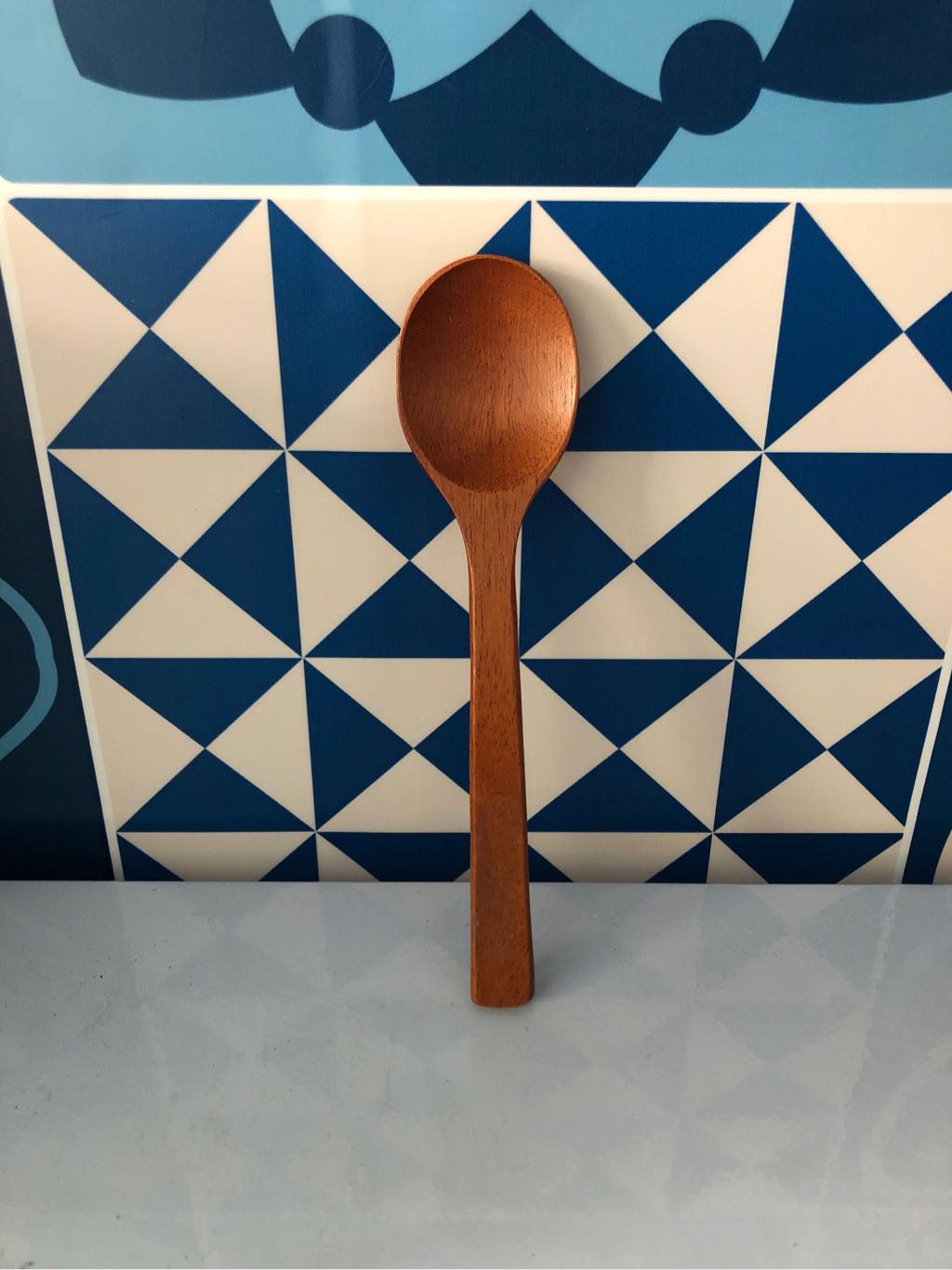 [Dụng cụ nhà bếp hiện đại] - Muỗng ăn bằng gỗ xà cừ
