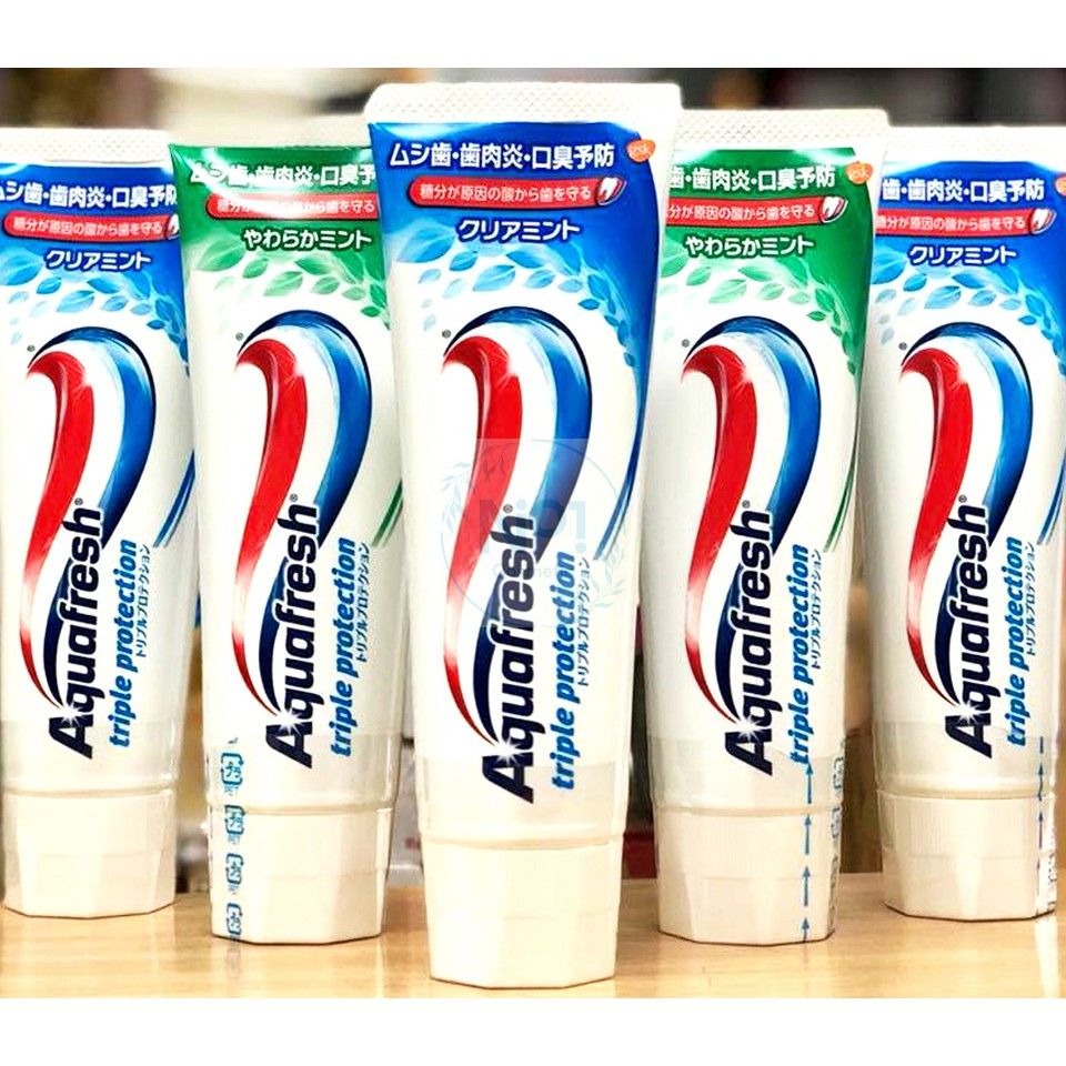 Kem đánh răng Aquafresh Nhật Bản 140g