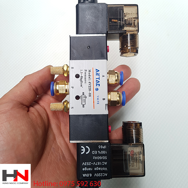 Bộ van điện từ 4V220-08