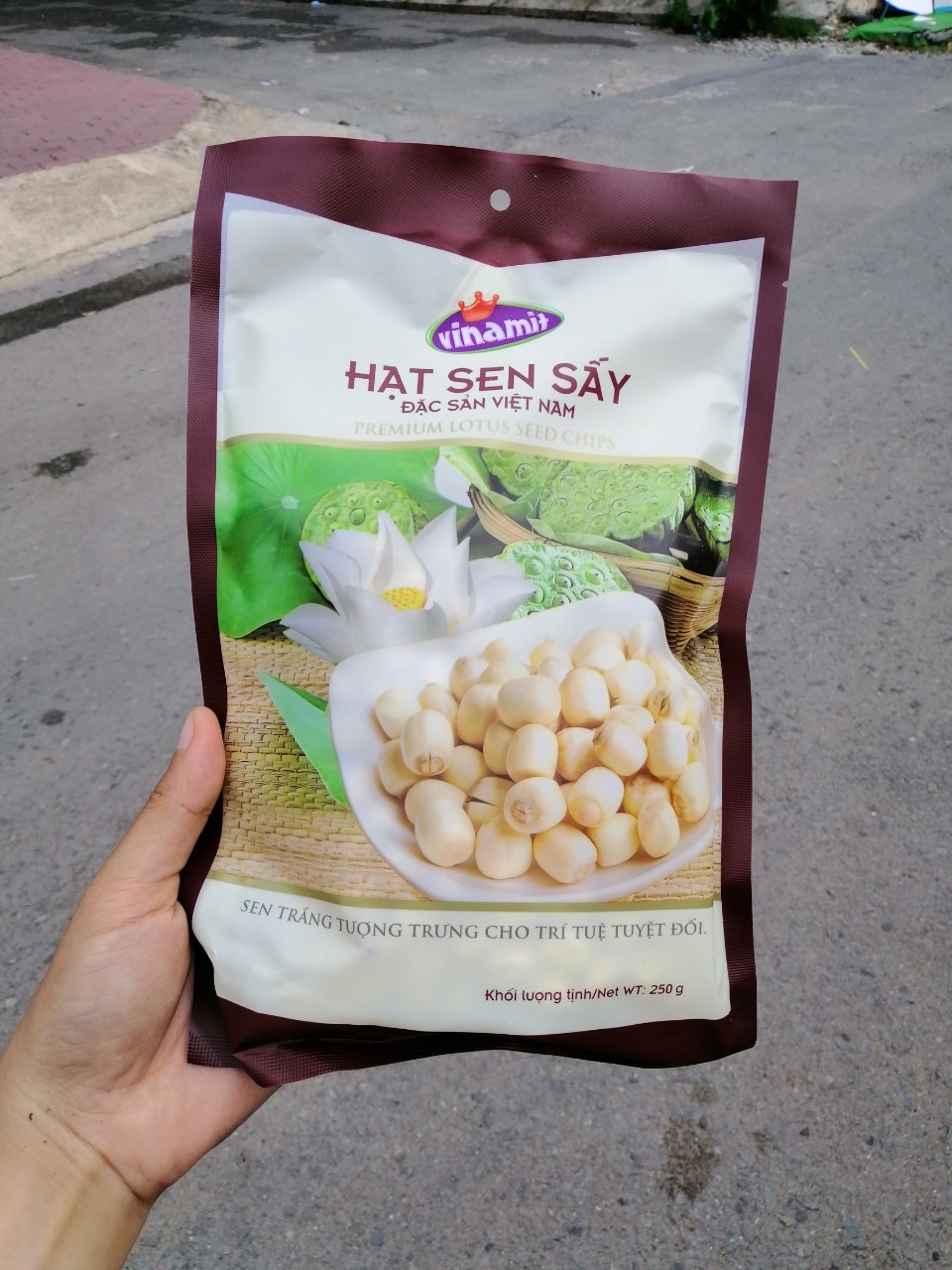 Hạt Sen sấy 250g Vinamit giòn ngon