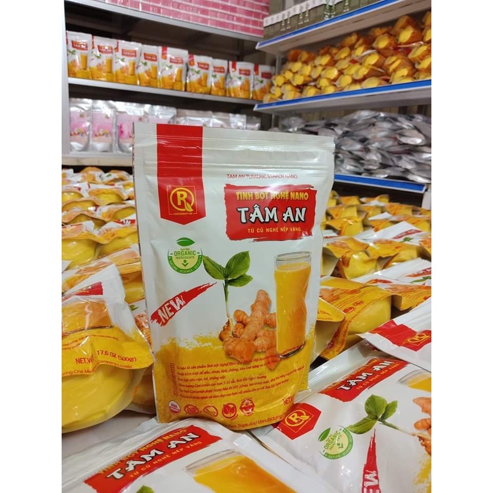 1kg tinh bột nghệ Nano (gồm 2 bịch x500g)