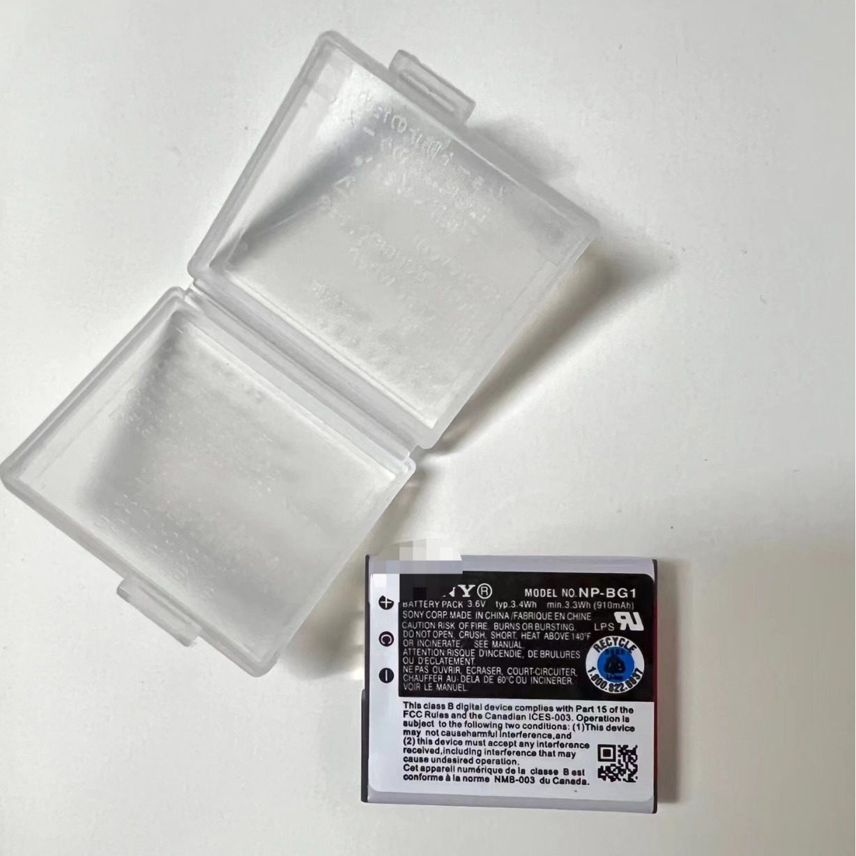 Pin máy ảnh for NP-BG1 camera battery