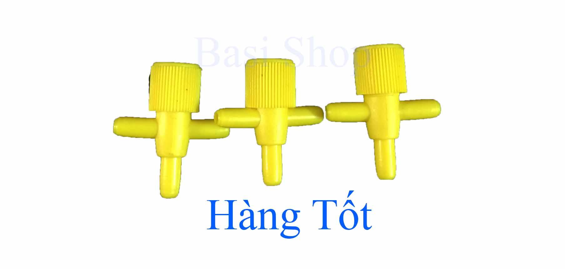Combo 2 van dẫn hơi cho hồ cá - đầu chia chữ thập - đầu chia chập 3 cho bể cá hàng cao cấp