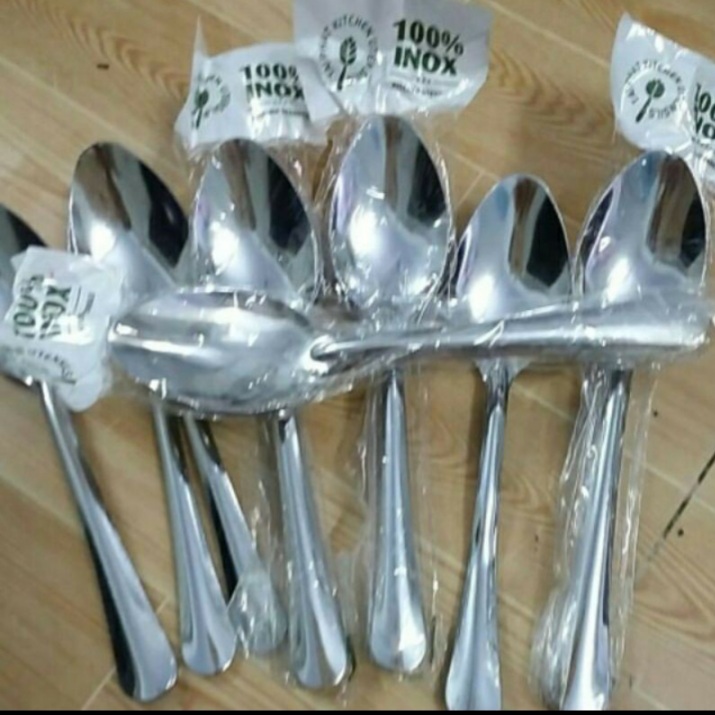 Bộ 10 muỗng inox ăn cơm