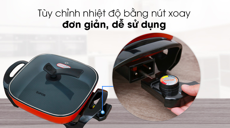 [Quà tặng Enfa] Nồi lẩu điện gia đình Supor