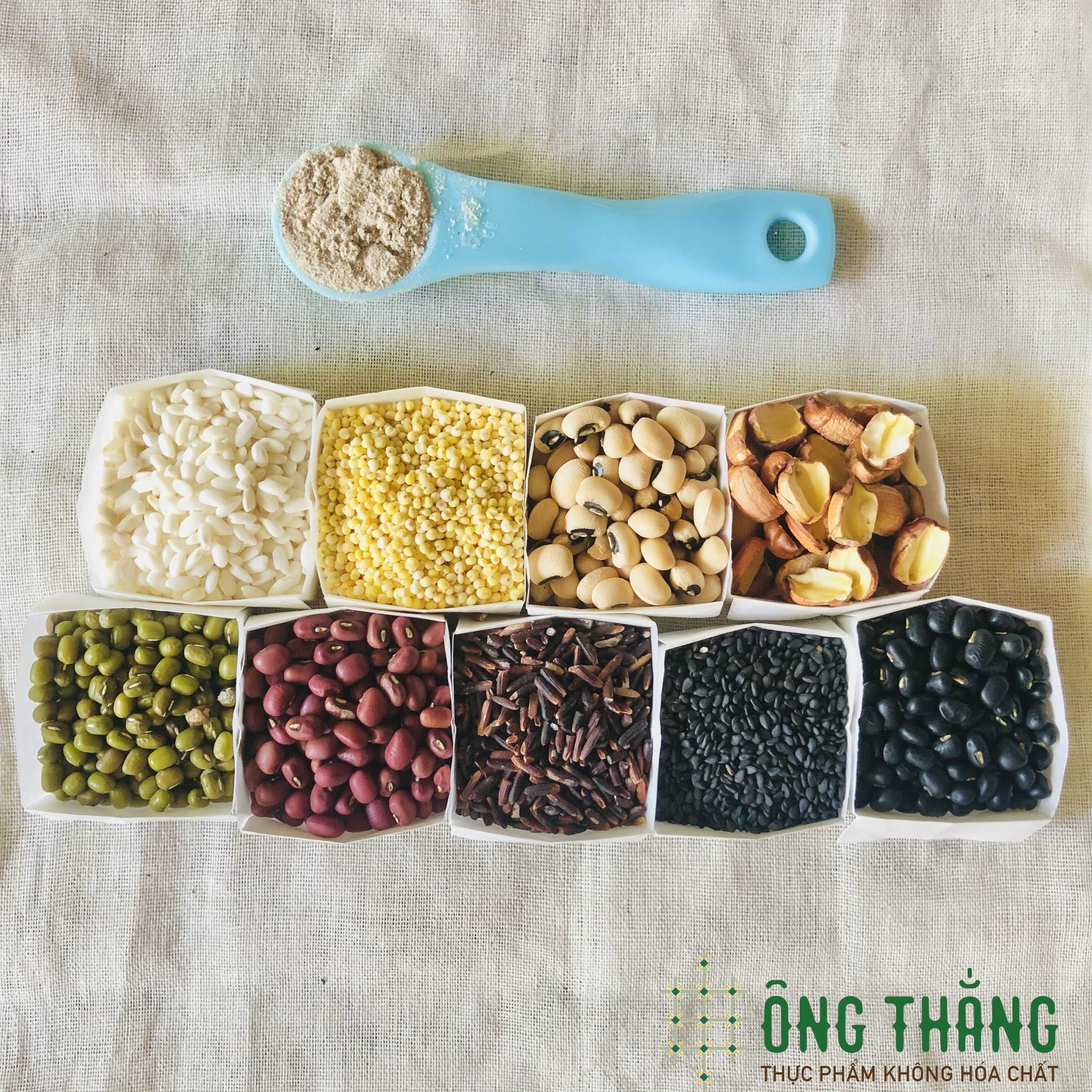 Bột 9 loại hạt (không đậu nành) ÔNG THẮNG - 350g