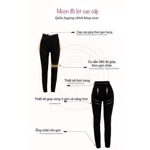 Quần Legging gen bụng nâng mông cạp cao hàng đẹp